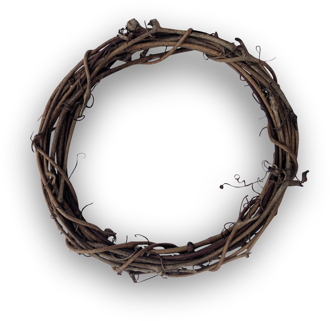 Twig Wreath Cutout